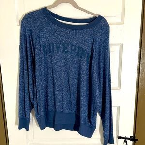 Love pink blue colored tunic